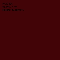 #420406 - Burnt Maroon Color Image