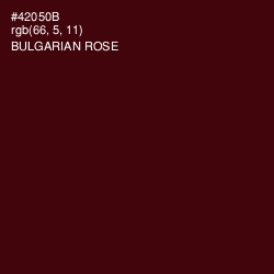 #42050B - Bulgarian Rose Color Image