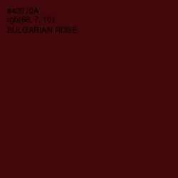 #42070A - Bulgarian Rose Color Image