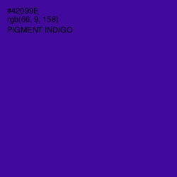 #42099E - Pigment Indigo Color Image