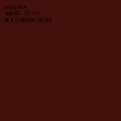 #420F0A - Bulgarian Rose Color Image