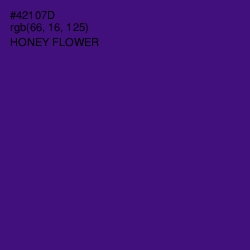 #42107D - Honey Flower Color Image