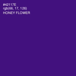 #42117E - Honey Flower Color Image