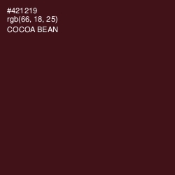 #421219 - Cocoa Bean Color Image