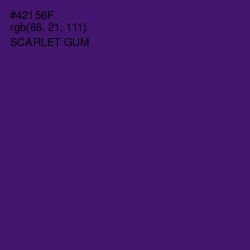 #42156F - Scarlet Gum Color Image