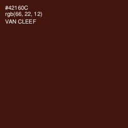#42160C - Van Cleef Color Image