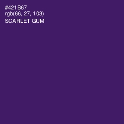 #421B67 - Scarlet Gum Color Image