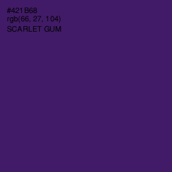 #421B68 - Scarlet Gum Color Image