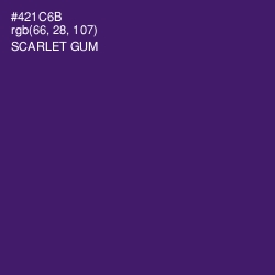 #421C6B - Scarlet Gum Color Image