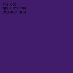 #421C6C - Scarlet Gum Color Image