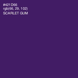 #421D66 - Scarlet Gum Color Image