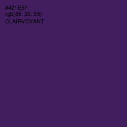 #421E5F - Clairvoyant Color Image