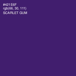 #421E6F - Scarlet Gum Color Image