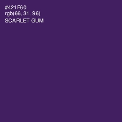 #421F60 - Scarlet Gum Color Image