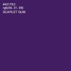 #421F62 - Scarlet Gum Color Image