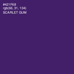 #421F68 - Scarlet Gum Color Image