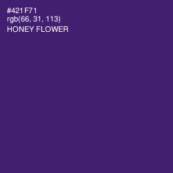 #421F71 - Honey Flower Color Image