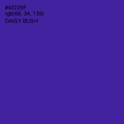 #42229F - Daisy Bush Color Image