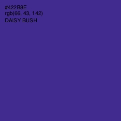 #422B8E - Daisy Bush Color Image