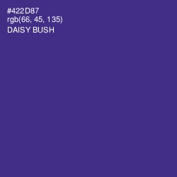 #422D87 - Daisy Bush Color Image