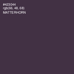 #423044 - Matterhorn Color Image
