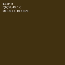 #423111 - Metallic Bronze Color Image