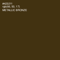 #423211 - Metallic Bronze Color Image