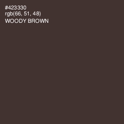 #423330 - Woody Brown Color Image