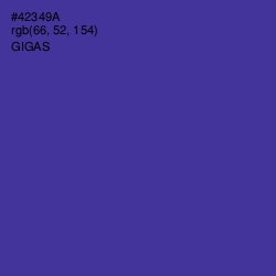 #42349A - Gigas Color Image
