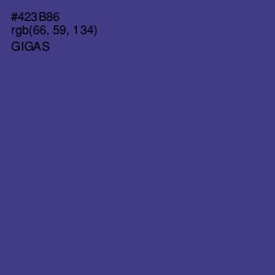 #423B86 - Gigas Color Image