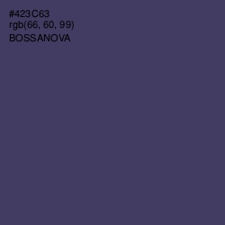 #423C63 - Bossanova Color Image