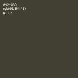 #424030 - Kelp Color Image