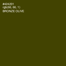 #424201 - Bronze Olive Color Image