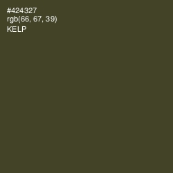 #424327 - Kelp Color Image