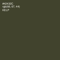 #42432C - Kelp Color Image