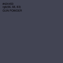 #424453 - Gun Powder Color Image