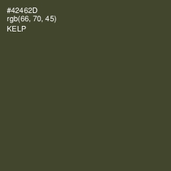 #42462D - Kelp Color Image