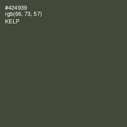 #424939 - Kelp Color Image