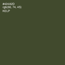 #424A2D - Kelp Color Image