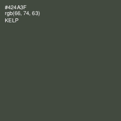 #424A3F - Kelp Color Image