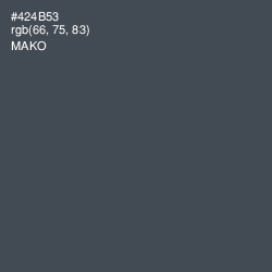 #424B53 - Mako Color Image