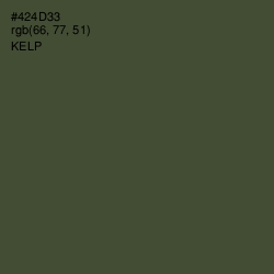 #424D33 - Kelp Color Image