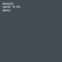 #424E53 - Mako Color Image