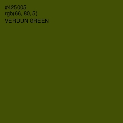 #425005 - Verdun Green Color Image