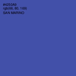 #4250A9 - San Marino Color Image