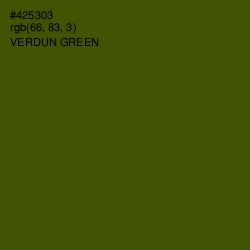 #425303 - Verdun Green Color Image