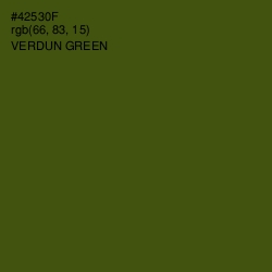 #42530F - Verdun Green Color Image