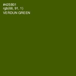 #425B01 - Verdun Green Color Image