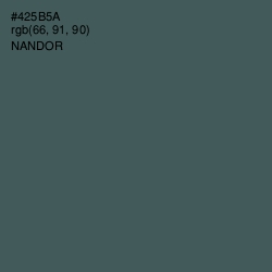 #425B5A - Nandor Color Image