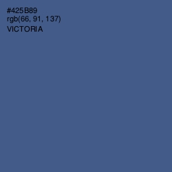 #425B89 - Victoria Color Image